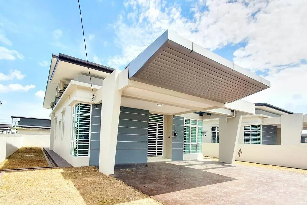 Jovial Singlestorey Bungalow 4Room10Pax 'Alma Bukit Mertajam Malajzia