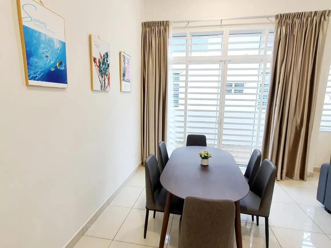Nyaraló Jovial Singlestorey Bungalow 4Room10Pax 'Alma Bukit Mertajam