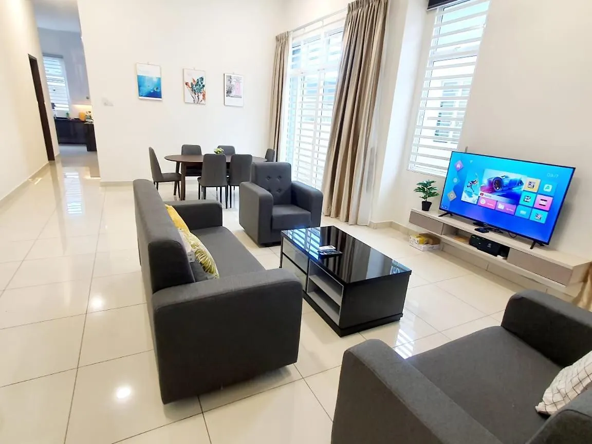 Jovial Singlestorey Bungalow 4Room10Pax 'Alma Bukit Mertajam Nyaraló